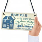 House Rules Cute First Home New House Gifts Home Decor Plaque