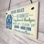 House Rules Cute First Home New House Gifts Home Decor Plaque