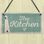 The Kitchen Hanging Plaque Seaside Nautical GIFT Shabby Chic