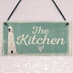 The Kitchen Hanging Plaque Seaside Nautical GIFT Shabby Chic