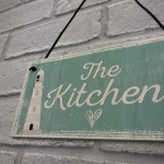 The Kitchen Hanging Plaque Seaside Nautical GIFT Shabby Chic