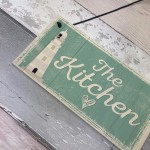 The Kitchen Hanging Plaque Seaside Nautical GIFT Shabby Chic