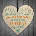New Chapter Colleague Heart Plaques Sign Friendship FRIEND Gifts