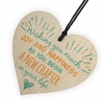 New Chapter Colleague Heart Plaques Sign Friendship FRIEND Gifts