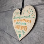 New Chapter Colleague Heart Plaques Sign Friendship FRIEND Gifts