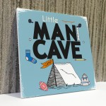 Little Man Cave Hanging Door Sign Kids Bedroom Wall Plaque Decor