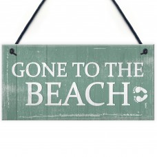 Gone To The Beach Hanging Plaque Nautical Decor Beach Seaside