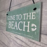 Gone To The Beach Hanging Plaque Nautical Decor Beach Seaside