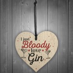 Bloody Love Gin & Tonic Funny Alcohol Sign Pub Party Gift Sign