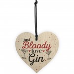 Bloody Love Gin & Tonic Funny Alcohol Sign Pub Party Gift Sign