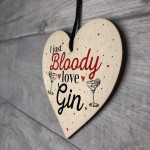 Bloody Love Gin & Tonic Funny Alcohol Sign Pub Party Gift Sign