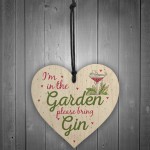 In The Garden Bring Gin Wall Garden Plaque Decor Alcohol Sign In The Garden Bring Gin Wall Garden Plaque Decor Alcohol Sign