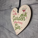 In The Garden Bring Gin Wall Garden Plaque Decor Alcohol Sign In The Garden Bring Gin Wall Garden Plaque Decor Alcohol Sign