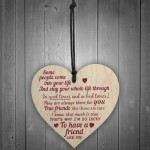 A Friend Like You Friendship Friend Sign Plaque Gift Wood Sign