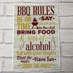 Wall Plaque Garden Pub Bar Home Sign Man Cave Shed BBQ Alcohol 