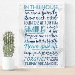 Kitchen Inspirational Plaques Vintage Sign Retro Wall Shabby Chi