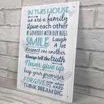 Kitchen Inspirational Plaques Vintage Sign Retro Wall Shabby Chi
