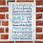 Kitchen Inspirational Plaques Vintage Sign Retro Wall Shabby Chi