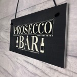 Prosecco Bar Hanging Sign Classy Drinking Bar Pub Plaque Sign