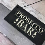 Prosecco Bar Hanging Sign Classy Drinking Bar Pub Plaque Sign