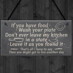 Kitchen Signs Mum Nan Nanny Plaque Vintage Wall Shabby Chic