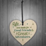 Friendship Sign Best Friend Plaque Gift Inspirational Wooden