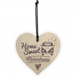 Home Sweet Motorhome Caravan Friendship Plaque Novelty Chic 