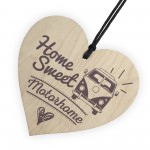 Home Sweet Motorhome Caravan Friendship Plaque Novelty Chic 