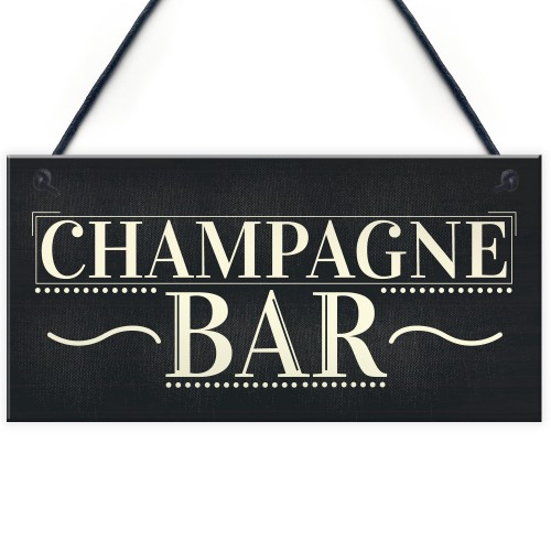 Champagne Bar Hanging Signs Gin & Tonic Pub BBQ Party Alcohol