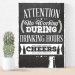 Drinking Funny Alcohol Signs Prosecco Gin Rum Vodka Plaques