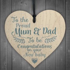 Mum & Dad To Be Baby Shower Birth Gift Congratulations Mummy 
