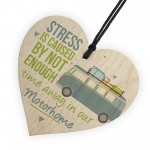 Motorhome Caravan Campervan Novelty Wooden Heart Camping Sign
