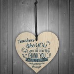 Teachers Like You Leaving Gift Nursery Preschool Thank You Heart