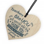 Teachers Like You Leaving Gift Nursery Preschool Thank You Heart