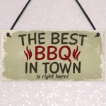 Best BBQ Pit Hanging Garden Sign Barbeque Shed SummerHouse