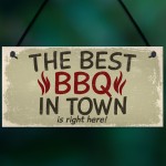 Best BBQ Pit Hanging Garden Sign Barbeque Shed SummerHouse