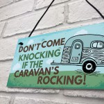 Caravan Rocking Novelty Hanging Plaque Retirement Holiday Gift