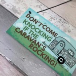 Caravan Rocking Novelty Hanging Plaque Retirement Holiday Gift