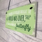 Butterfly Gardening Plaque SummerHouse Sign Garden Shed Mum 