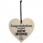 Congratulations New Home Plaque First House Friendship Family 