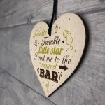 Home Bar Sign Wood Heart Novelty Garden Kitchen Pub Wall Plaque 