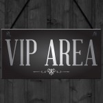 Vip Area Man Cave Home Bar Sign BBQ Beer Garden Party Dad