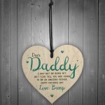 Father's Day From Bump Gift Heart Dad To Be Daddy Card Baby Son 