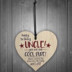 Cool Funny Happy Birthday Heart Uncle Gifts For Him Man Family 