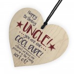 Cool Funny Happy Birthday Heart Uncle Gifts For Him Man Family 