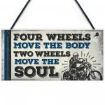 Vintage Retro Motorbike Motorcycle Racing Wall Man Cave Sign