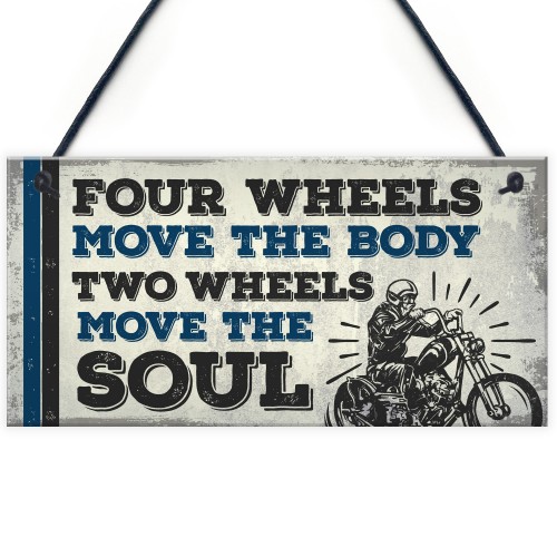 Vintage Retro Motorbike Motorcycle Racing Wall Man Cave Sign