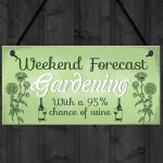 Garden Novelty Hanging Plaque SummerHouse GardenShed Wine