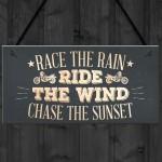 Ride Motorcycle Enthusiast Motorbike Man Cave Sign Vintage Dad 