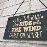 Ride Motorcycle Enthusiast Motorbike Man Cave Sign Vintage Dad 